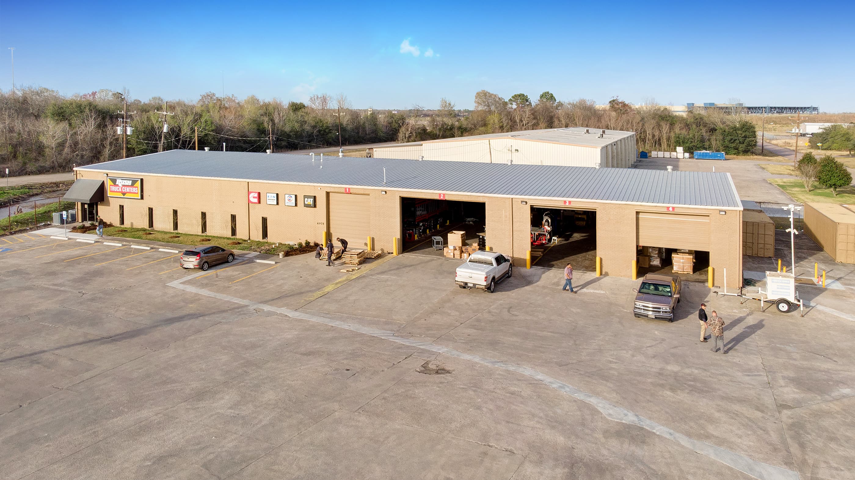 Service Bays & Equipment — commercial construction by SYB Builders
